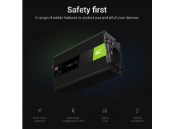 Spannungswandler Green Cell ® Stromversorgung UPS für Zentralofen und Zentralheizungspumpen 300W