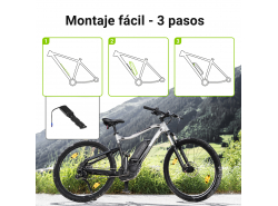 Green Cell® E-Bike Akku 36V 13Ah Li-Ion Down Tube Batterie mit Ladegerät