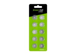 10x Green Cell CR2032 Batería de litio Batería 3V 220mAh