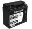 Green Cell® AGM Bateria 12V 20Ah Gel Bateria hermetica segadora scooter Barco de pesca bote cortacéspedes