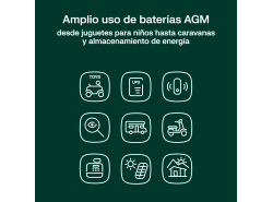 Green Cell ® Gel Batterie AGM 12V 20Ah
